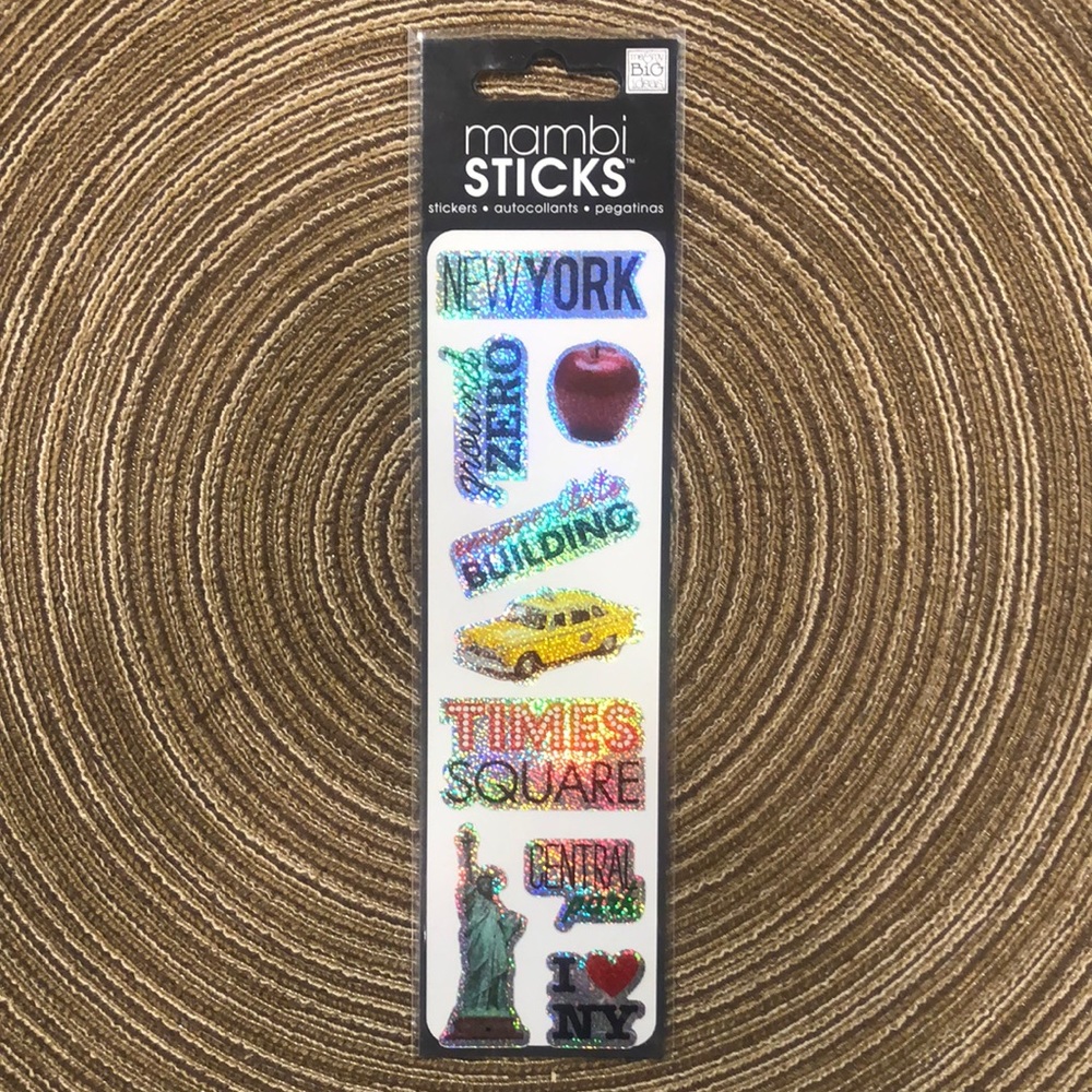 Mambi Sticks Stickers - New York